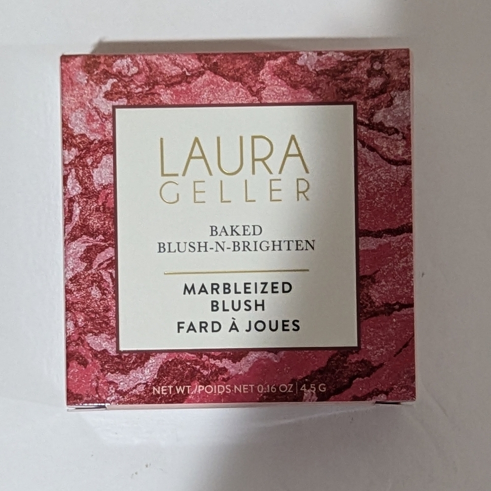 NEW Laura Geller Marbleized Baked Blush, Tropic Hues Satin Finish